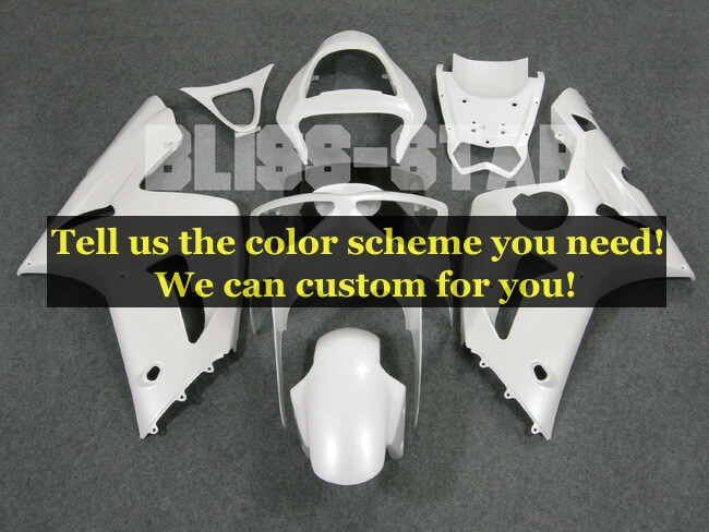 (image for) custom fairing kits fit for ZX-6R 2003 2004